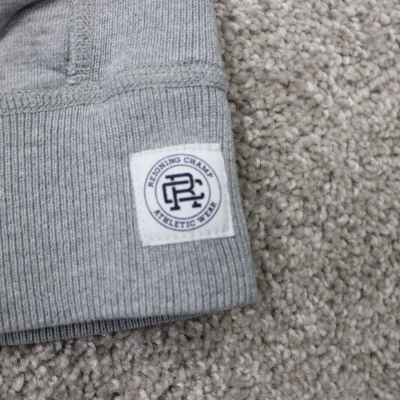 Reigning Champ Vancouver Sweatshirt Mens Medium Gray Crewneck Cotton Pullover - Picture 6 of 13